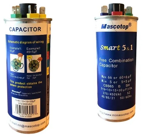 Herramienta capacitor de marcha múltiples combinaciones MASCOTOP