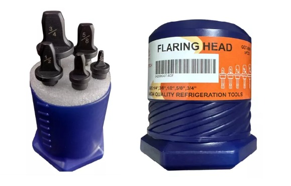 KIT PESTAÑADORAS P/ TALADRO 5 PCS 1/4 A 3/4 GGT-900F