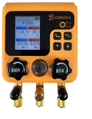 MANIFOLD DIGITAL GGT-670 - 94 TIPOS DE REFRIGERANTES