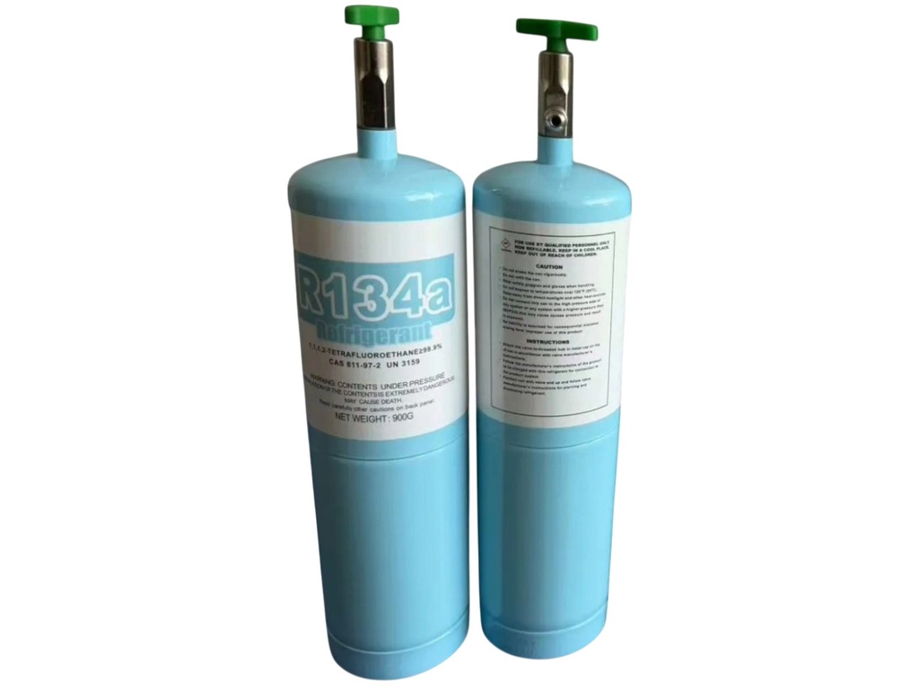 LATA R134A 900GR CON VALVULA - REFRIGERANT