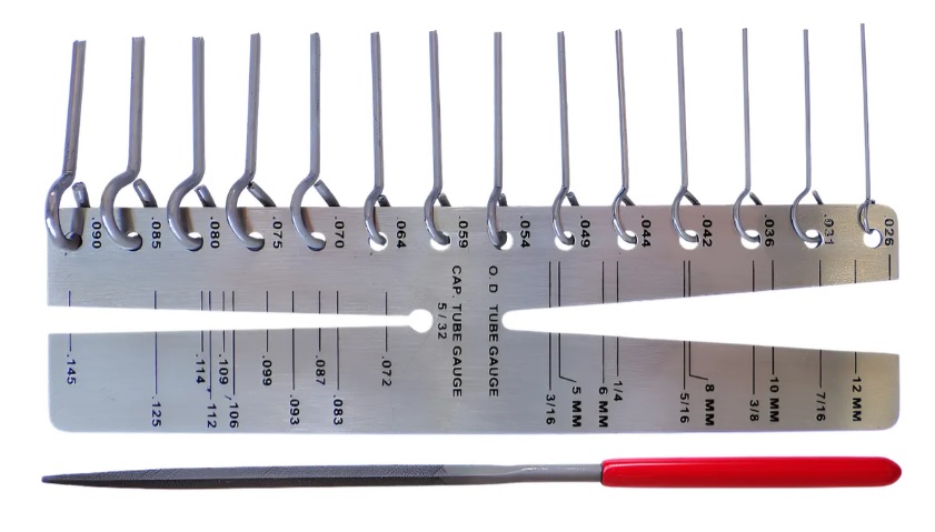 CALIBRADOR DE TUBOS CAPILARES