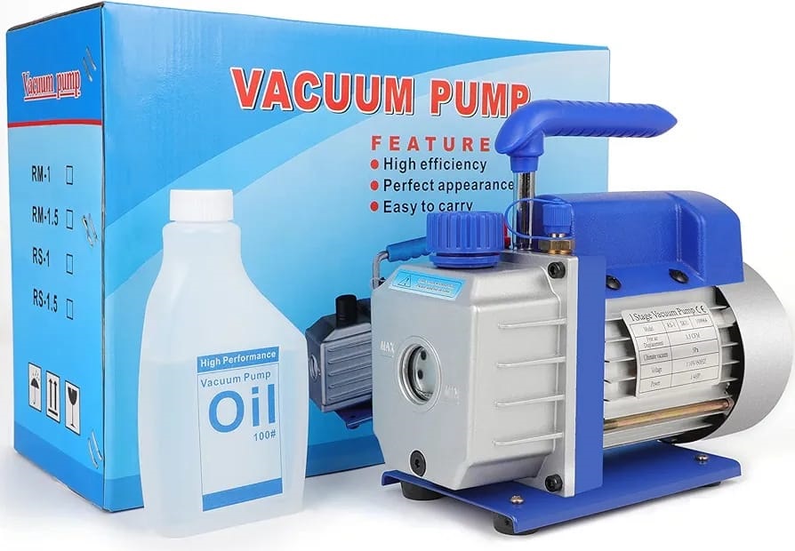 BOMBA DE VACIO 8 CFM 3/4HP - 225 LTS/M 1 ETAPA RS-4