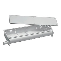 [CAJA-H] CAJA DE PRE INSTALACION SALIDA HORIZONTAL, 435MM X 110MM X 50MM
