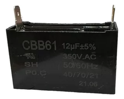 [CA-BB61-2.5-440] CAPACITOR DE MARCHA 2.5 MF 440V - CA-BB61-2.5-440 (CUADRADO)